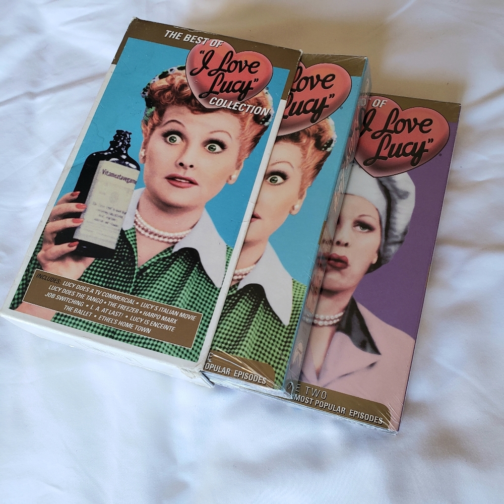♡Two "I love Lucy" collection Vol 1 & 2 VHS♡ - Picture 6 of 7